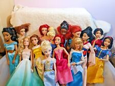 Used, Disney Princess Dolls Cinderella, SnowWhite,Jasmine, Ariel, Belle, Merida for sale  Shipping to South Africa