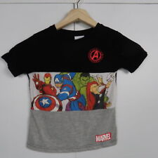 Camiseta Marvel Avengers infantil masculina tamanho 4 Homem de Ferro Hulk Capitão América Thor, usado comprar usado  Enviando para Brazil