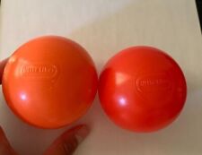 Bolas de repuesto Little Tikes naranja y rojo tamaño 3 pulgadas casa de rebote foso de bolas segunda mano  Embacar hacia Argentina