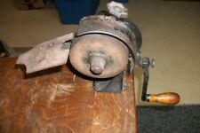 Used, Antique~ "ATLANTA TOOL GRINDER" Bench Top Hand Crank Tool/Knife Sharpener/Works for sale  Shipping to South Africa