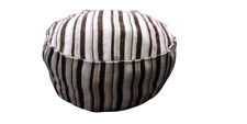 striped footstool for sale  UXBRIDGE