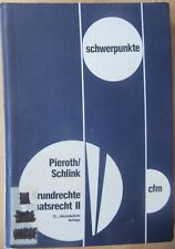 Grundrechte staatsrecht pierot gebraucht kaufen  Berlin