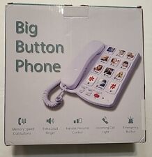 Big Button Phone Corded Landline Phone Large Button Phone for sale  Shipping to South Africa