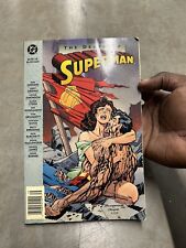 The Death Of Superman TPB 1993 DC Comics Newsstand Barcode UPC Variant 1ST Print for sale  Shipping to South Africa