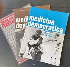 Medicina democratica 1977 usato  Milano