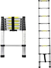 2.6M/8.5Ft Telescopic Loft Ladder Multi-Purpose Aluminium Light weight Compact for sale  Shipping to South Africa