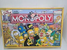 Monopoly simpsons board for sale  BURNTISLAND
