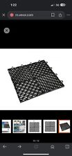 VEVOR Rubber Tiles Interlocking 25 PCS Black, Drainage Tiles 12x12x0.5 Inches for sale  Shipping to South Africa