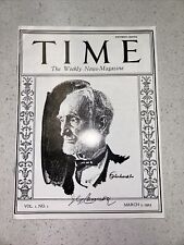 Usado, VTG TIME THE WEEK NEWS-MAGAZINE MARÇO 3, 1923 VOL.1 NO.1 comprar usado  Enviando para Brazil