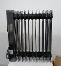 2500W Oil Filled Radiator 11 Fin Portable Heater With Timer Remote Control for sale  Shipping to South Africa