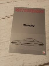 Catalogue brochure mitsubishi d'occasion  Marle