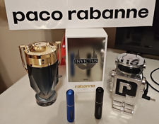 2024 Invictus Parfum Paco Rabanne Gold And Phantom Combo Edition 5ML Viagem Cada comprar usado  Enviando para Brazil