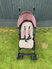 Mamas and Papas girls pink fold down Pushchair, used for sale  TOWCESTER