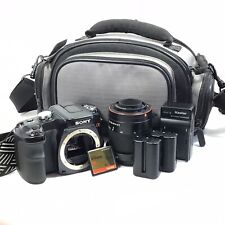 Câmera Digital SLR Sony Alpha a100 10.2MP DSLR - (Kit com Lente DT 18-70mm) Testada, usado comprar usado  Enviando para Brazil