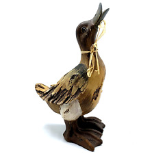 Duck figurine wooden for sale  Plover