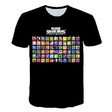 Usado, Camiseta Super Smash Bros infantil desenho animado 3D manga curta verão camisetas comprar usado  Enviando para Brazil