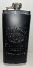 Jack Daniels 2010 frasco de aço inoxidável e couro preto 5 oz. Capacidade comprar usado  Enviando para Brazil
