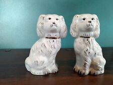 Porzellanfiguren hunde weiß gebraucht kaufen  Straelen