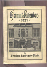 Breslau 1927 heimatkalender gebraucht kaufen  Meiningen