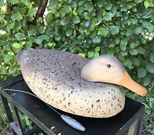 Used, Vintage LL Bean Hen Mallard Duck Decoy Cork with Wood 20" Long Low head for sale  Chicago