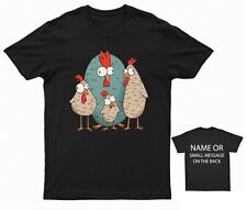 Crazy chickens shirt for sale  BRISTOL