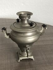 Té metálico ruso tradicional ruso Samovar 1966 Federación Soviética de colección URSS LEER, usado segunda mano  Embacar hacia Argentina