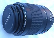 Used, Canon Zoom Lens EF 80mm-200mm 1:4.5-5.6 II With Cap Made In Japan for sale  Shipping to South Africa