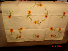 Nappe ancienne brodee d'occasion  Roubaix