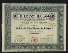 Distilleries paul boulanger d'occasion  Paris-