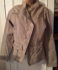 Beige asymmetrical jacket for sale  PLYMOUTH