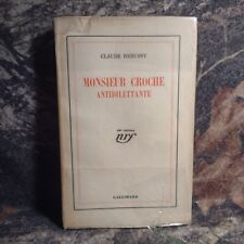 Usado, Monsieur Croche Antidiletante Par Claude Debussy -10ª Edição -1926 -Paperback comprar usado  Enviando para Brazil