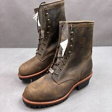 Chippewa logger boots for sale  Collinsville