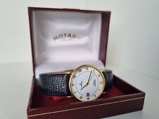 rotary solid gold watch for sale  HEXHAM