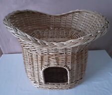 Large woven wicker for sale  UK