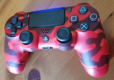 PS4 Dualshock 4 Red Camouflage Sony Playstation 4 Controller  for sale  Shipping to South Africa