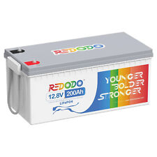 Używany, Redodo 12V 200Ah LiFePO4 Bateria litowo-żelazowo-fosforanowa do solarnego kampera na sprzedaż  Wysyłka do Poland