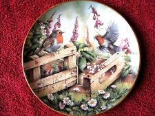 Assiette porcelaine oiseau d'occasion  Brétigny-sur-Orge