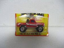 Matchbox Lesney Superfast SF57 Mini 4 X 4 Pickup- red body, cut blistercard for sale  Shipping to Canada