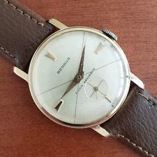 Benrus Sub Seconds Vintage Relógio Suíço 17J Vento Manual ETA 1281 Caixa Banhada a Ouro comprar usado  Enviando para Brazil