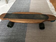 Antigo Skate old school de madeira com patas elétricas, protetor de nariz, mola de velocidade comprar usado  Enviando para Brazil