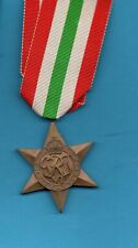 Wwii italy star for sale  HEREFORD