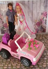 Barbie brautpaar hochzeitsauto gebraucht kaufen  Finowfurt