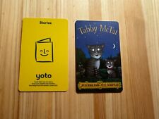 Yoto cards assortment for sale  CURRIE