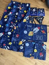 Space curtains duvet for sale  PONTYPOOL