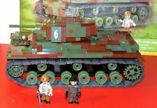 Używany, COBI 2489 rosyjski czołg KV-1 Camo 470 klocków cegły używane BARDZO RZADKIE na sprzedaż  PL