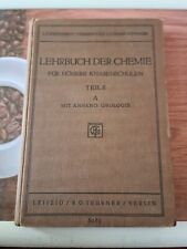 Lehrbuch chemie 1929 gebraucht kaufen  Niederzier