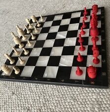 Schachfiguren rot weiß gebraucht kaufen  Ulm