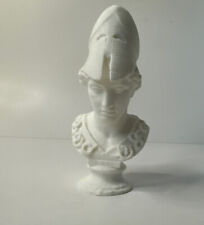 Athena Bust Greek Roman Goddess Statue Handmade Sculpture Head 5" EXCELLENT for sale  Shipping to South Africa