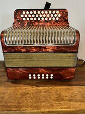 Hohner Corona III Diatonic Akkordeon Harmonika Accordion GCF Vintage Original comprar usado  Enviando para Brazil