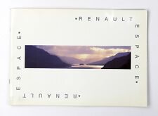 Renault espace brochure usato  Caserta